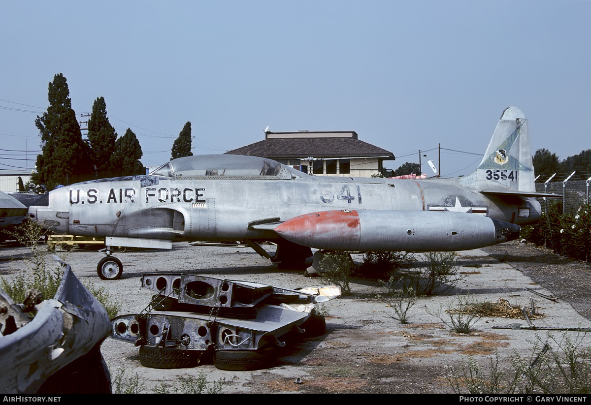 Aircraft Photo of 53-5541 / 33541 | Lockheed T-33A | USA - Air Force | AirHistory.net #674717