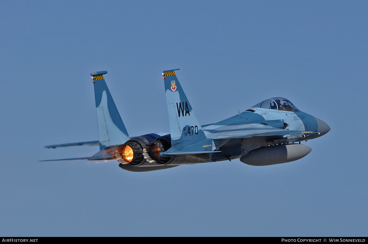 Aircraft Photo of 78-0470 / AF78-470 | McDonnell Douglas F-15C Eagle | USA - Air Force | AirHistory.net #674726