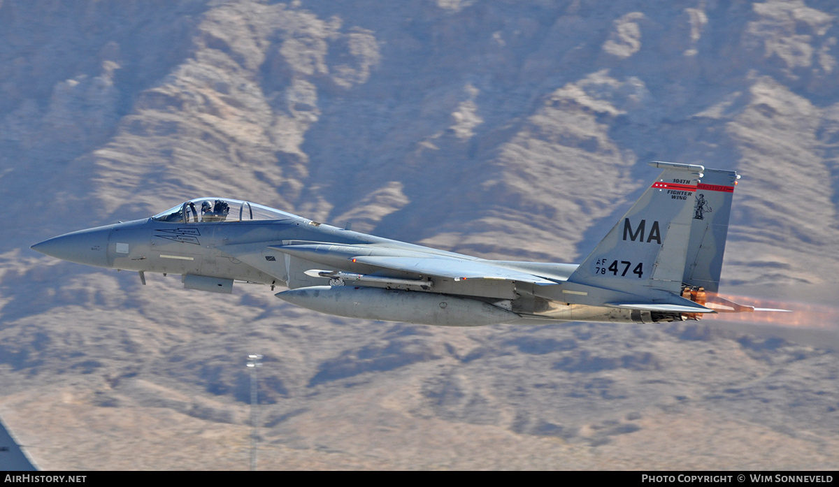 Aircraft Photo of 78-0474 | McDonnell Douglas F-15C Eagle | USA - Air Force | AirHistory.net #674729