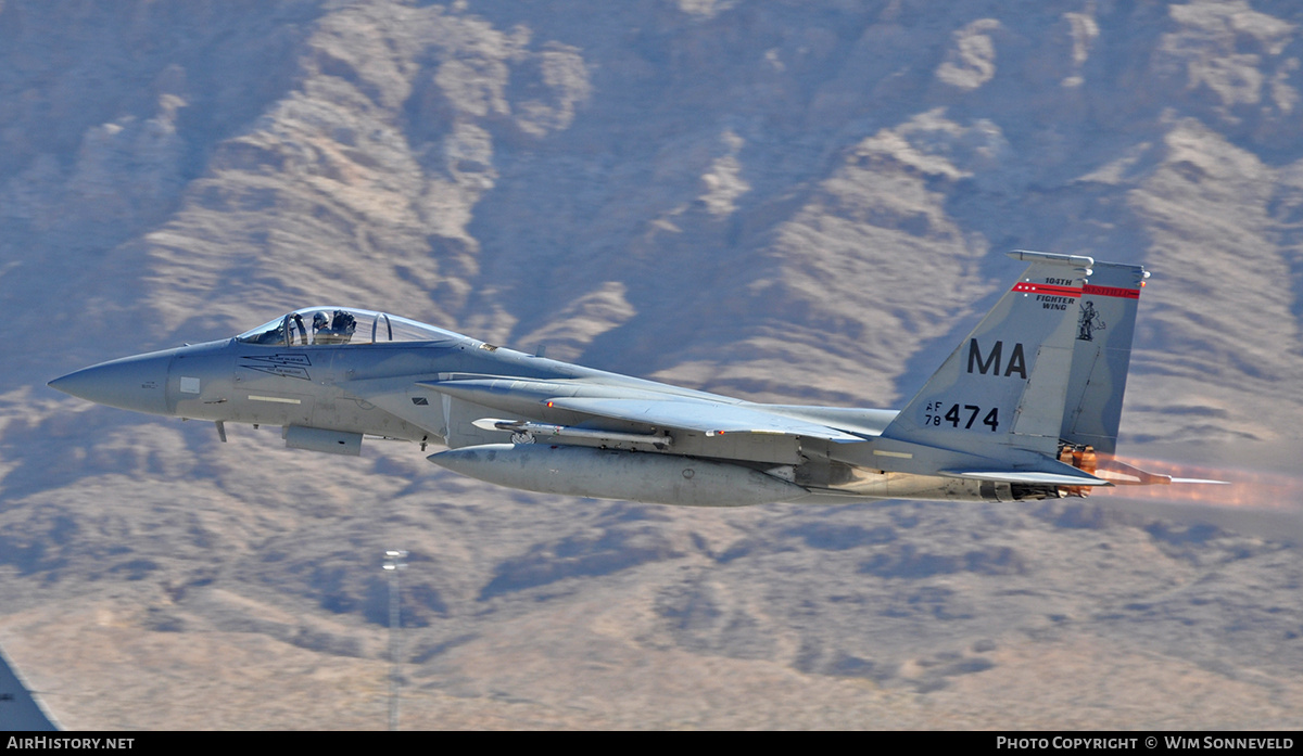 Aircraft Photo of 78-0474 | McDonnell Douglas F-15C Eagle | USA - Air Force | AirHistory.net #674729