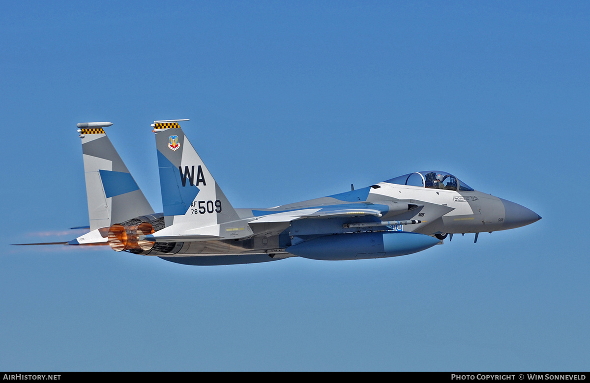 Aircraft Photo of 78-0509 / AF78-509 | McDonnell Douglas F-15C Eagle | USA - Air Force | AirHistory.net #674732