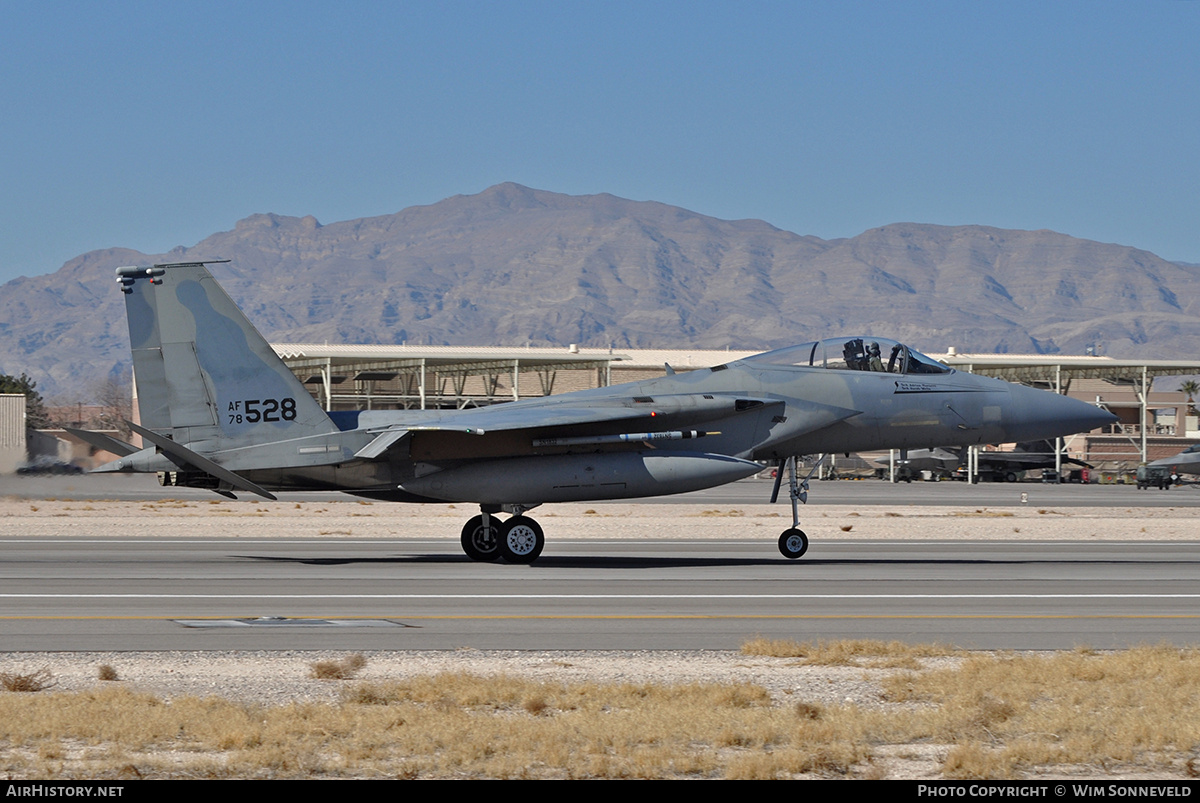 Aircraft Photo of 78-0528 / AF78-528 | McDonnell Douglas F-15C Eagle | USA - Air Force | AirHistory.net #674735
