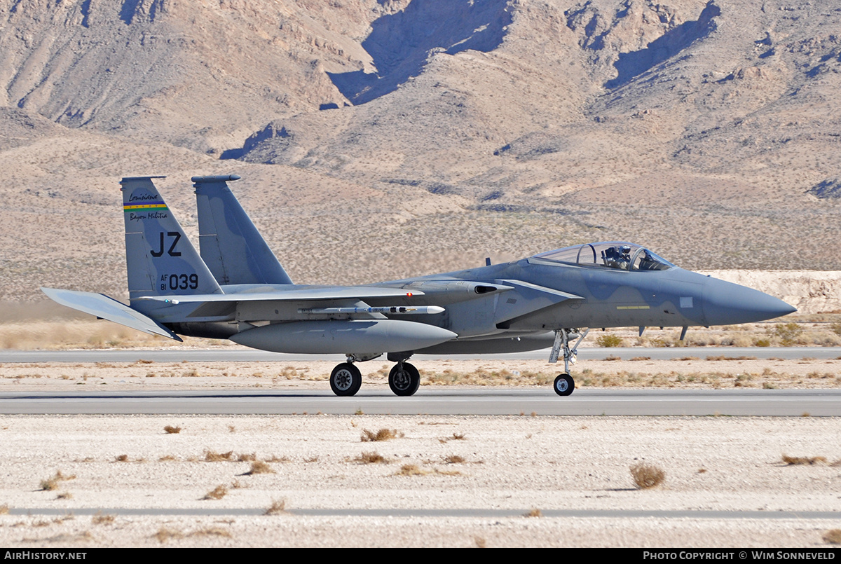 Aircraft Photo of 81-0039 / AF81-039 | McDonnell Douglas F-15C Eagle | USA - Air Force | AirHistory.net #674739