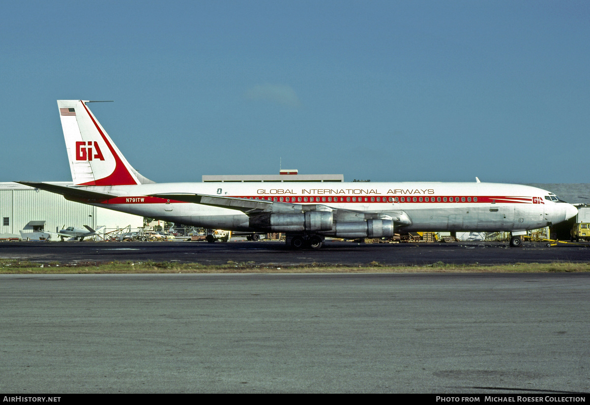 Aircraft Photo of N791TW | Boeing 707-331C | Global International Airways - GIA | AirHistory.net #674746
