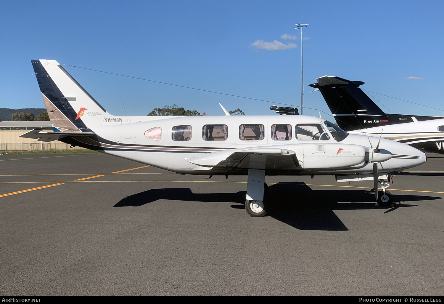 Aircraft Photo of VH-HJH | Piper PA-31-350 Navajo Chieftain | Australia By Air | AirHistory.net #674753