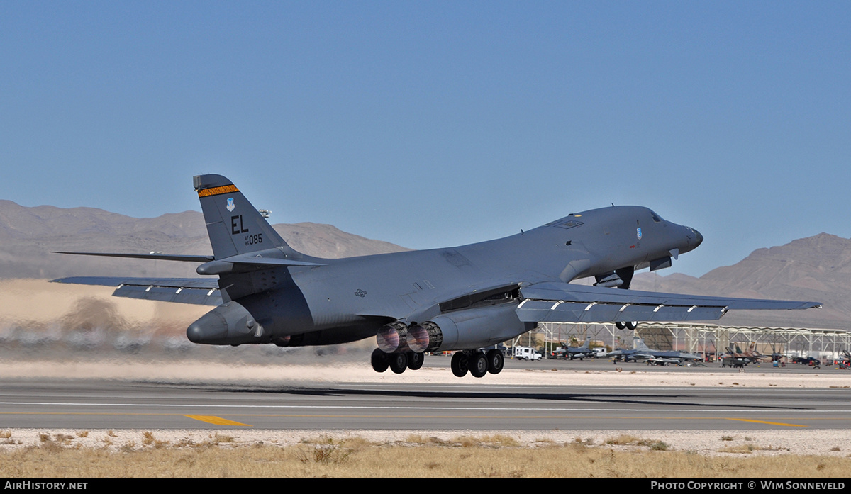 Aircraft Photo of 85-0085 / AF85-085 | Rockwell B-1B Lancer | USA - Air Force | AirHistory.net #674758