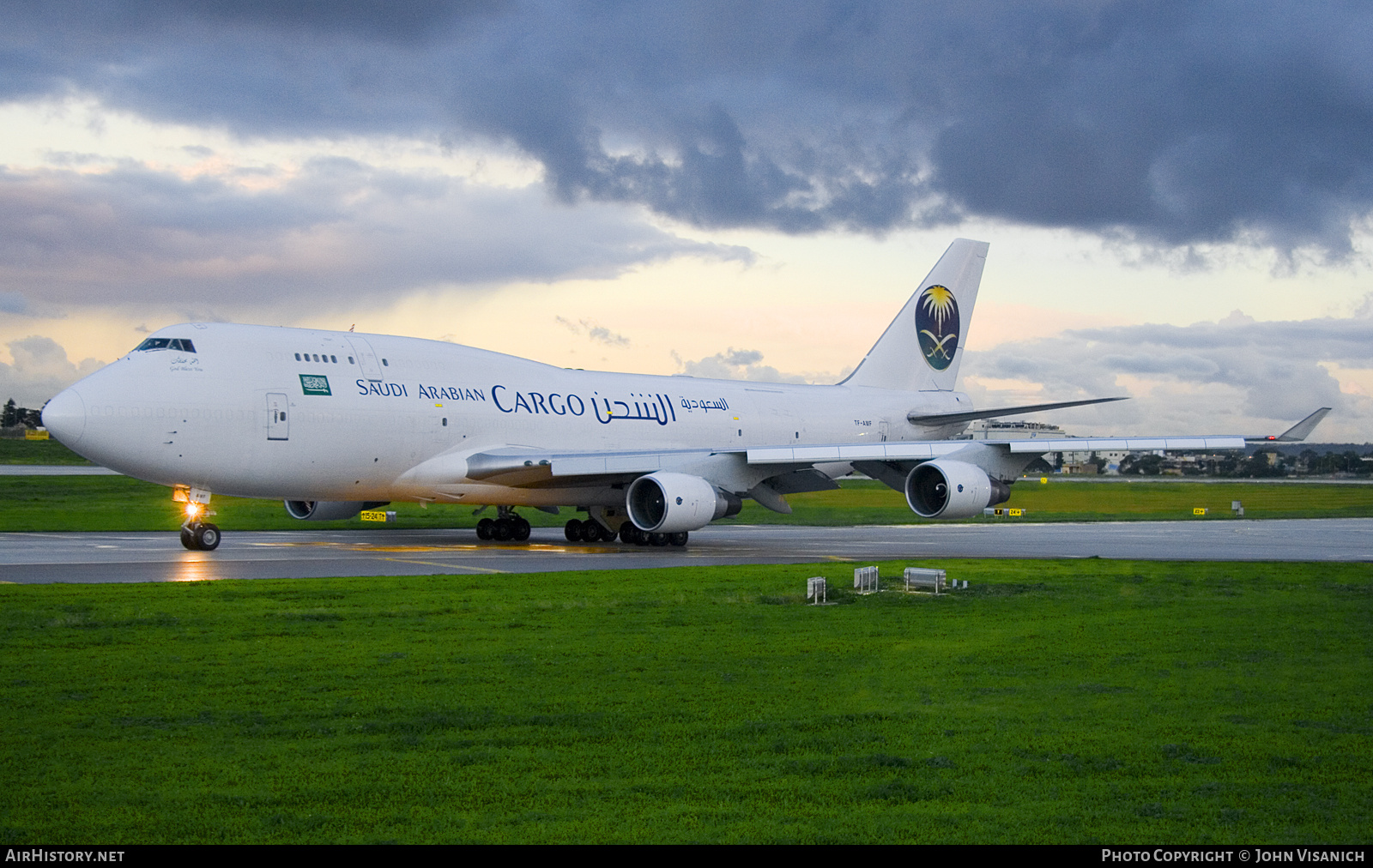 Aircraft Photo of TF-AMF | Boeing 747-412(BCF) | Saudi Arabian Airlines Cargo | AirHistory.net #674770