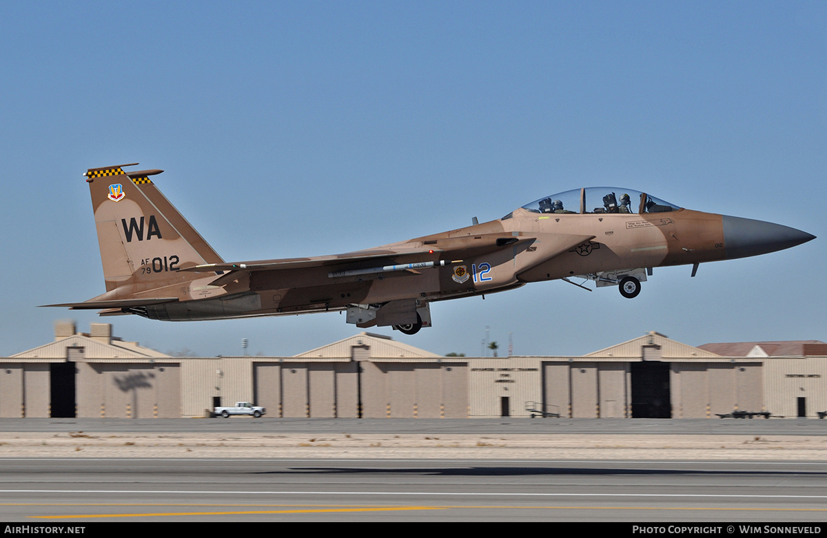 Aircraft Photo of 79-0012 / AF79-012 | McDonnell Douglas F-15D Eagle | USA - Air Force | AirHistory.net #674786