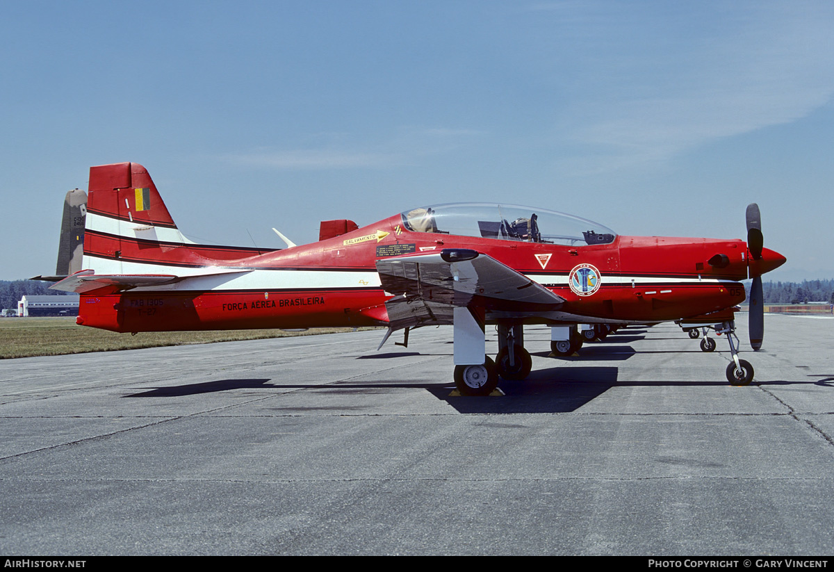 Aircraft Photo of 1305 | Embraer T-27 Tucano | Brazil - Air Force | AirHistory.net #674787