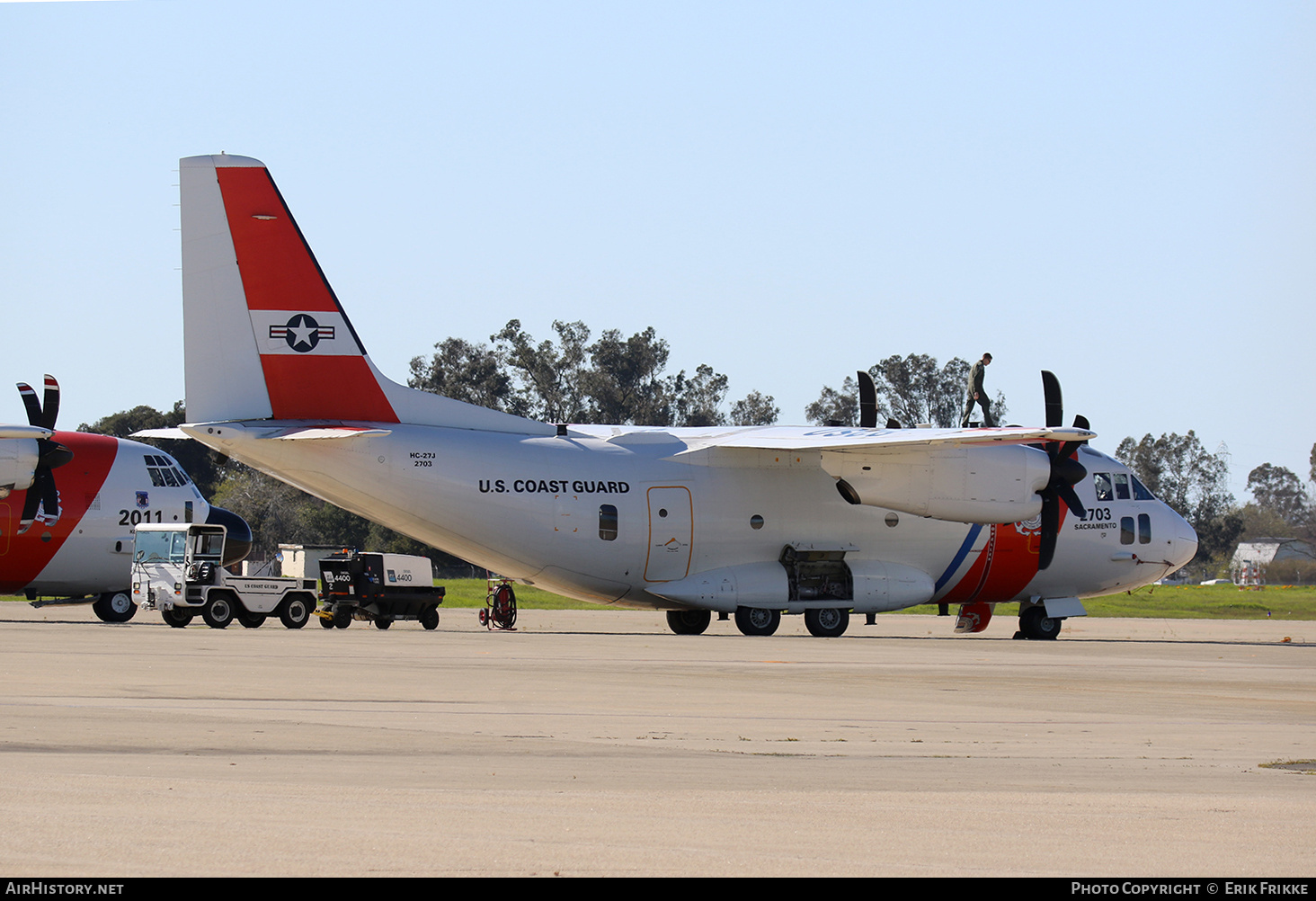 Aircraft Photo of 2703 | Aeritalia HC-27J Spartan | USA - Coast Guard | AirHistory.net #674795