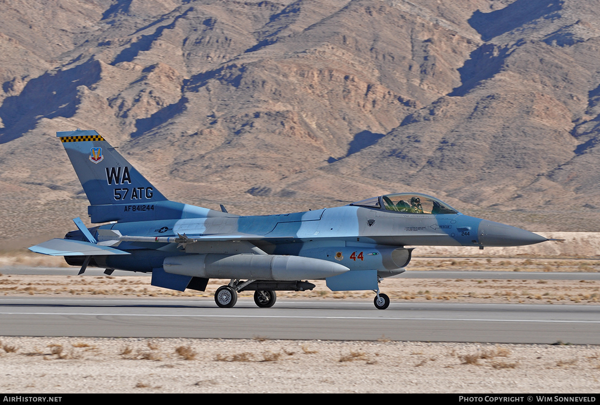 Aircraft Photo of 84-1244 / AF841244 | General Dynamics F-16C Fighting Falcon | USA - Air Force | AirHistory.net #674812