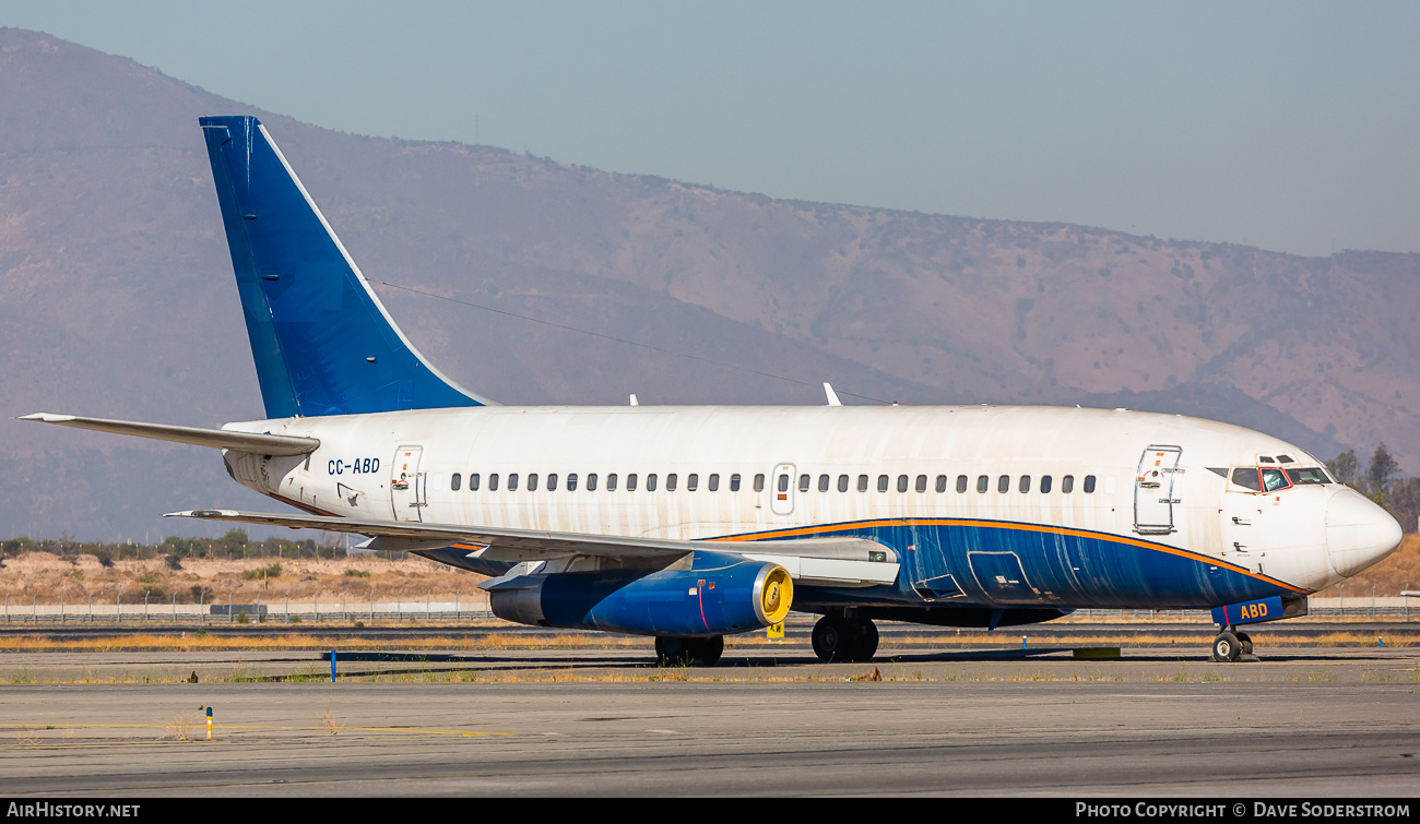 Aircraft Photo of CC-ABD | Boeing 737-2Q3/Adv | Mineral Airways | AirHistory.net #674849