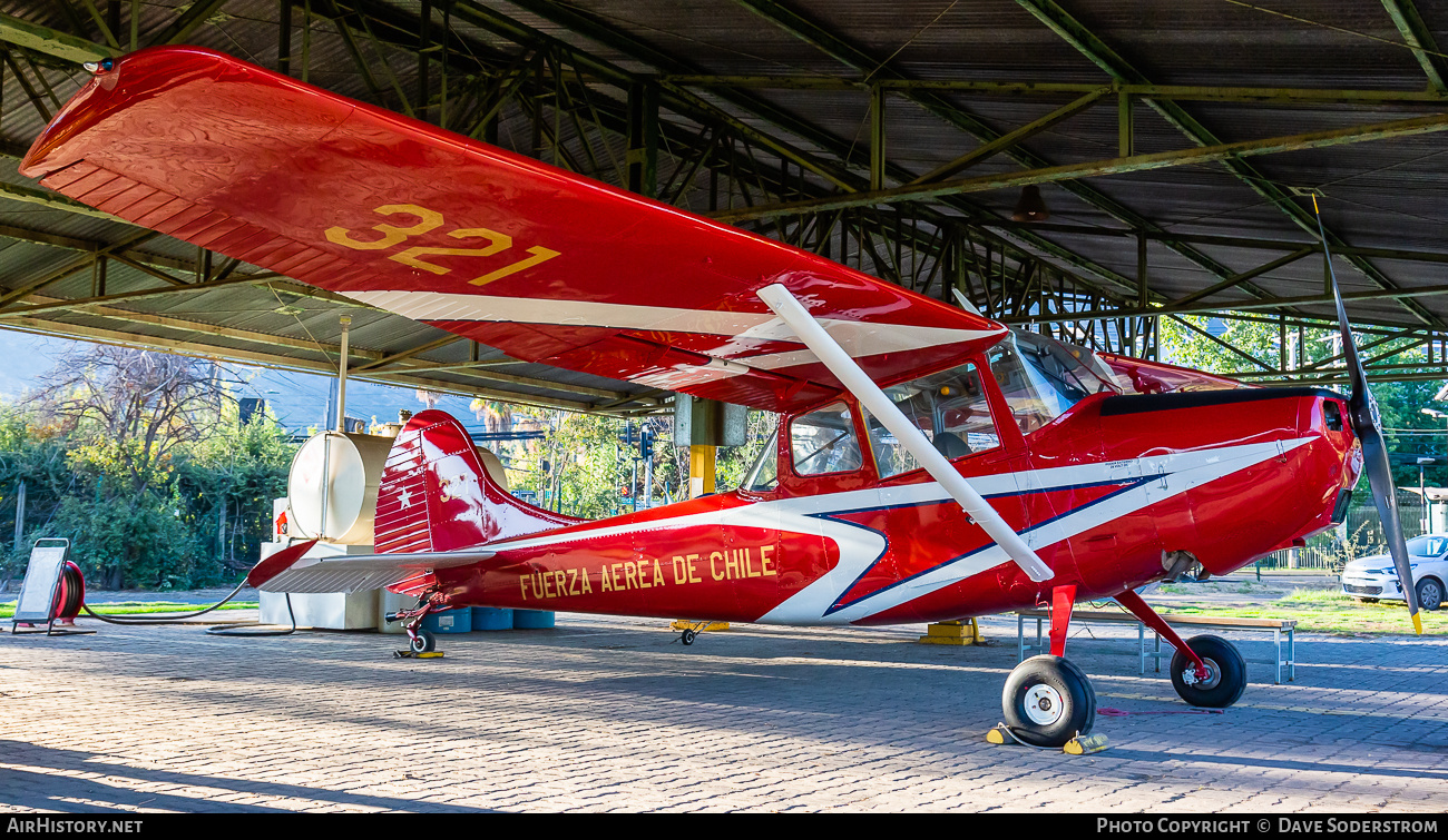 Aircraft Photo of 321 | Cessna O-1G Bird Dog (305D) | Chile - Air Force | AirHistory.net #674851