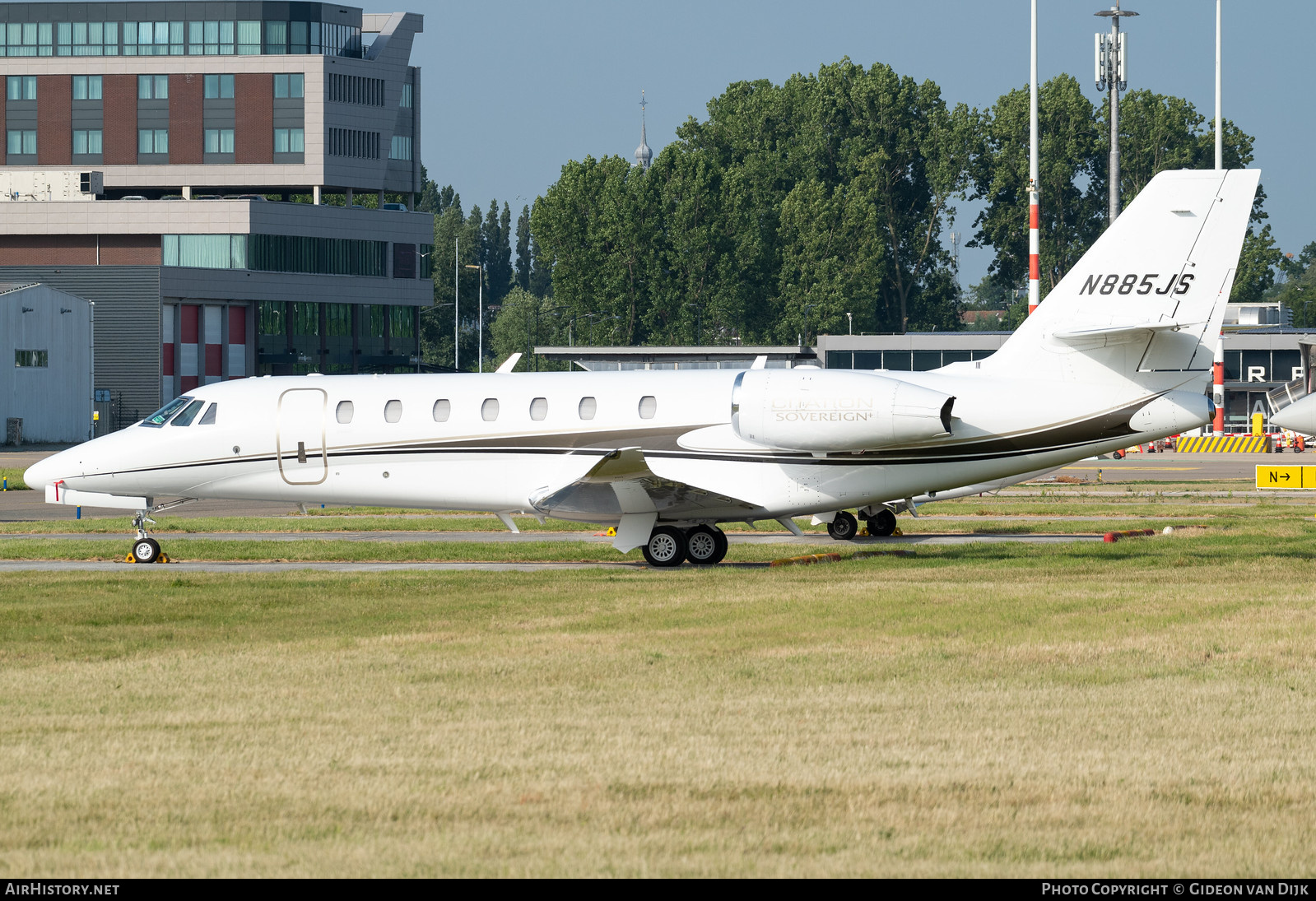 Aircraft Photo of N885JS | Cessna 680 Citation Sovereign+ | AirHistory.net #674855