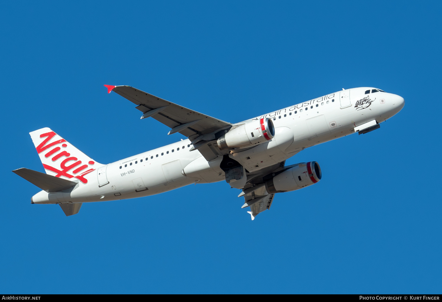 Aircraft Photo of VH-VND | Airbus A320-232 | Virgin Australia Airlines | AirHistory.net #674858