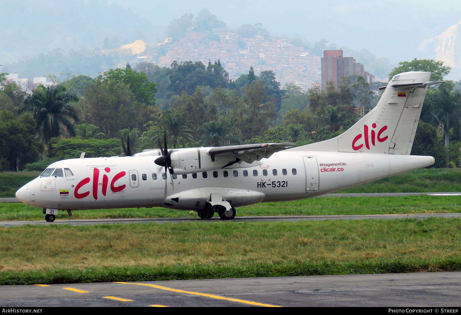 Aircraft Photo of HK-5321 | ATR ATR-42-500 | Clic Air | AirHistory.net #674865