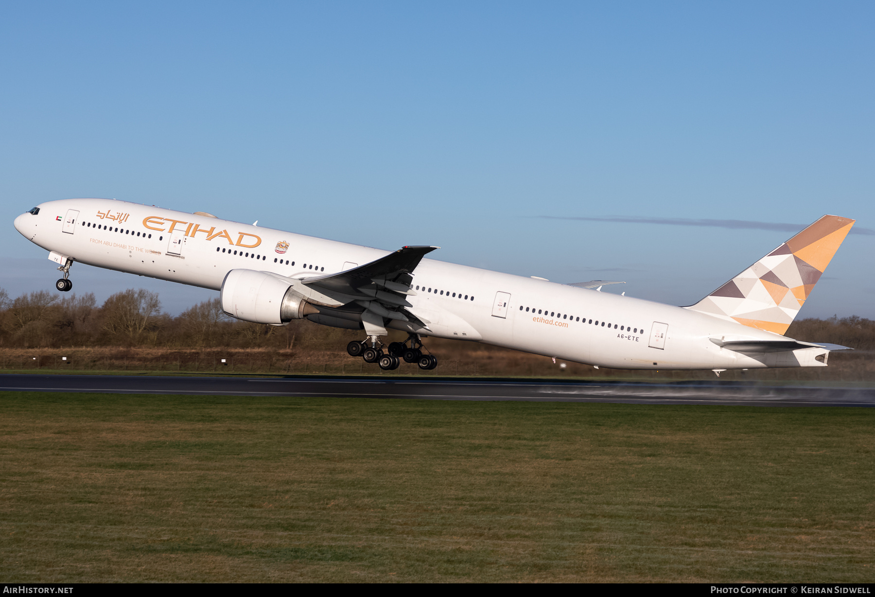Aircraft Photo of A6-ETE | Boeing 777-3FX/ER | Etihad Airways | AirHistory.net #674872