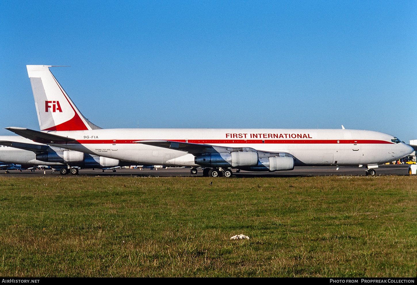 Aircraft Photo of 9G-FIA | Boeing 707-331C | First International Airlines - FIA | AirHistory.net #674880