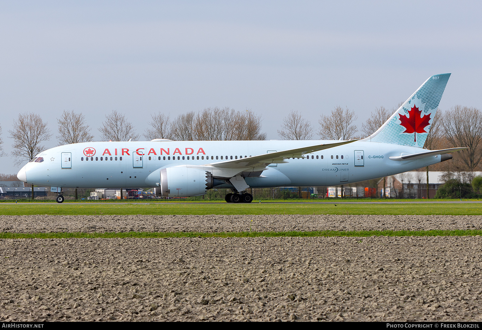 Aircraft Photo of C-GHQQ | Boeing 787-8 Dreamliner | Air Canada | AirHistory.net #674881