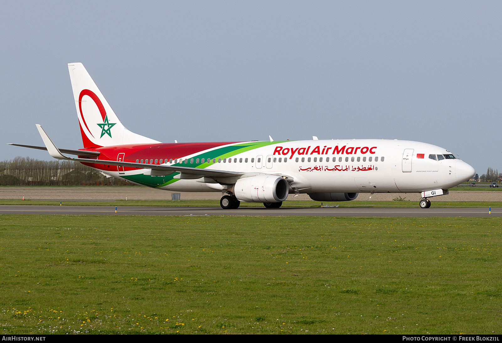 Aircraft Photo of CN-RGI | Boeing 737-86N | Royal Air Maroc - RAM | AirHistory.net #674900