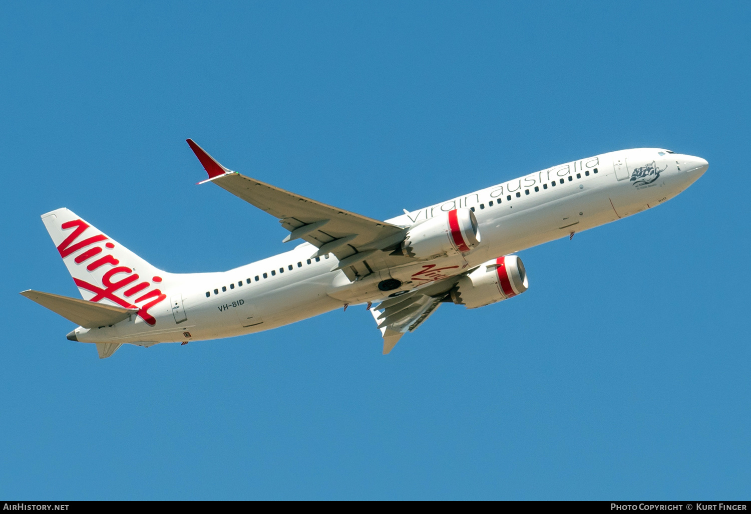 Aircraft Photo of VH-8ID | Boeing 737-8 Max 8 | Virgin Australia Airlines | AirHistory.net #674902