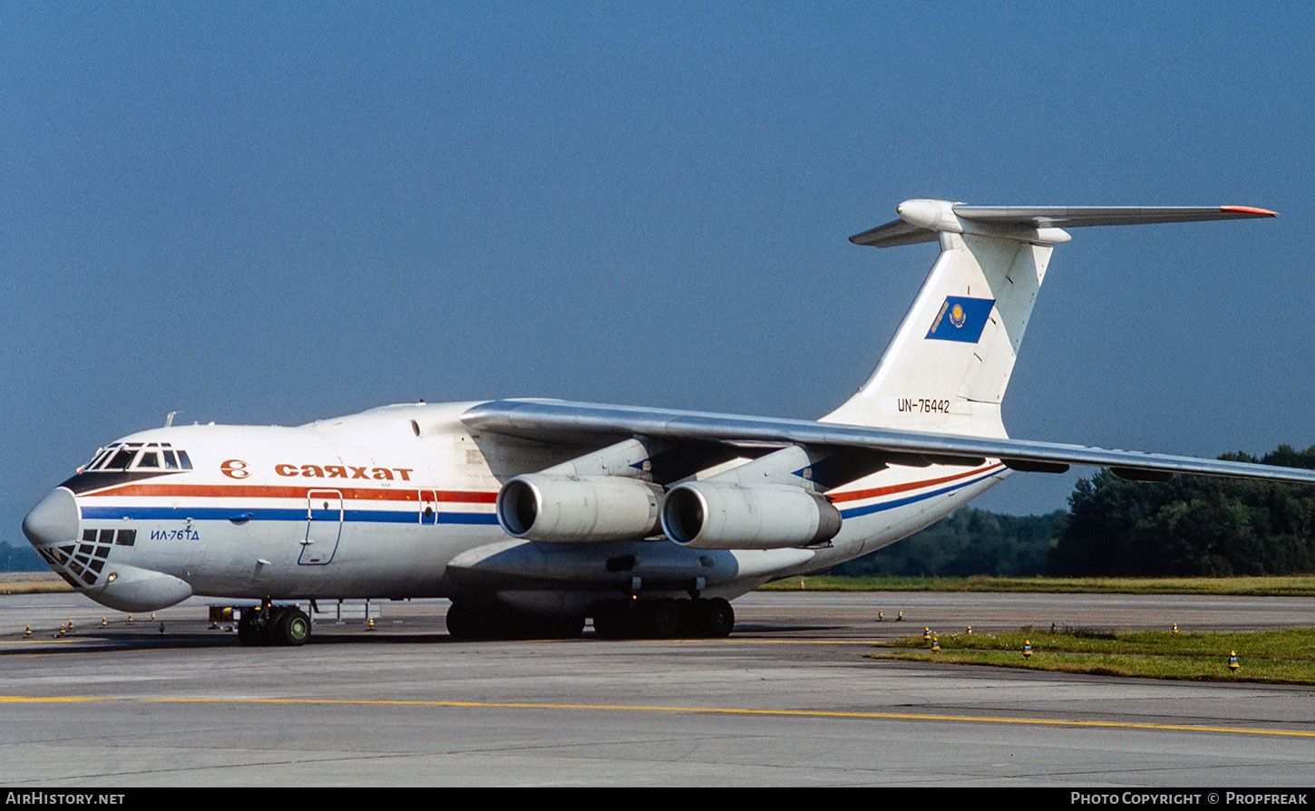 Aircraft Photo of UN-76442 | Ilyushin Il-76TD | Sayakhat Airlines | AirHistory.net #674919