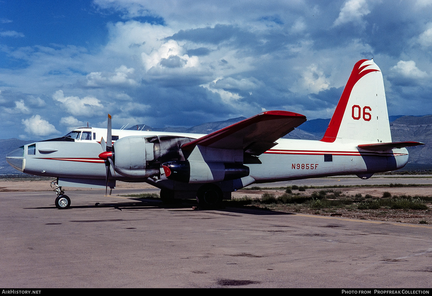 Aircraft Photo of N9855F | Lockheed P-2E/AT Neptune | Black Hills Aviation | AirHistory.net #674920