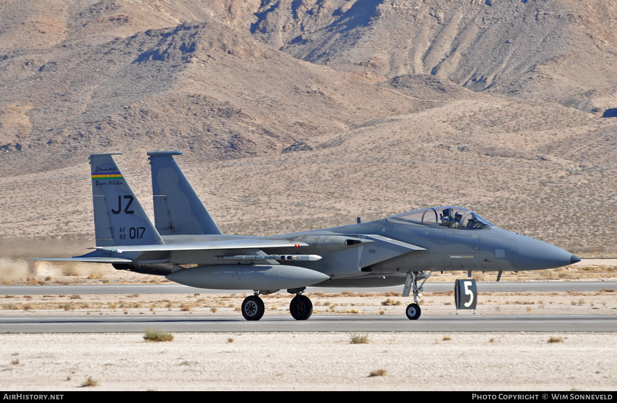 Aircraft Photo of 82-0017 / AF82-017 | McDonnell Douglas F-15C Eagle | USA - Air Force | AirHistory.net #674927