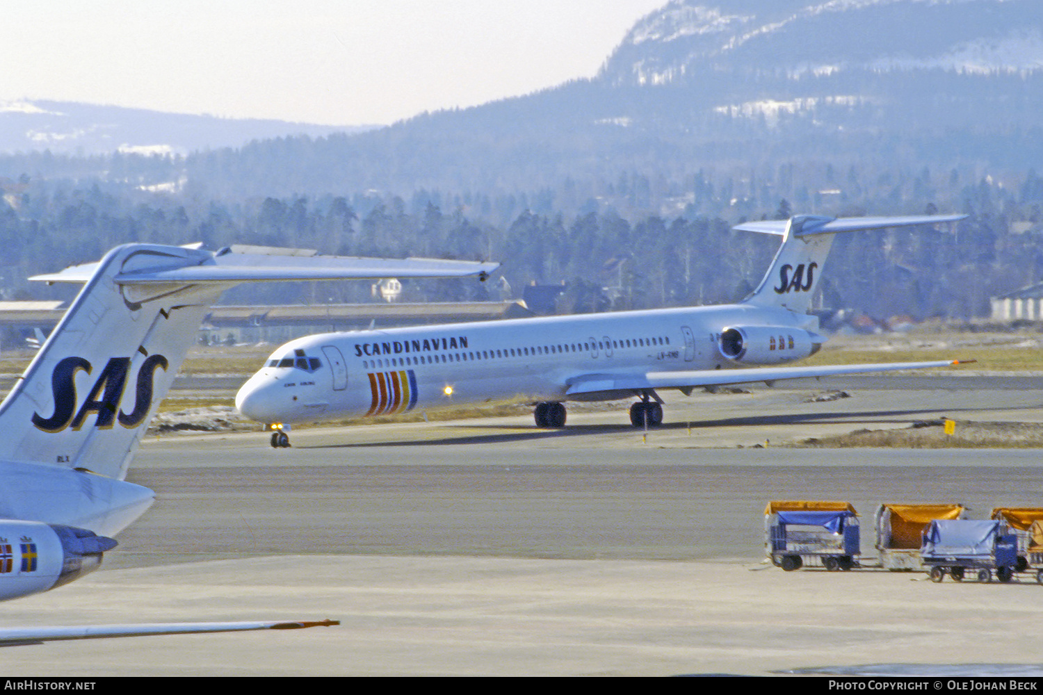 Aircraft Photo of LN-RMB | McDonnell Douglas MD-83 (DC-9-83) | Scandinavian Airlines - SAS | AirHistory.net #674931