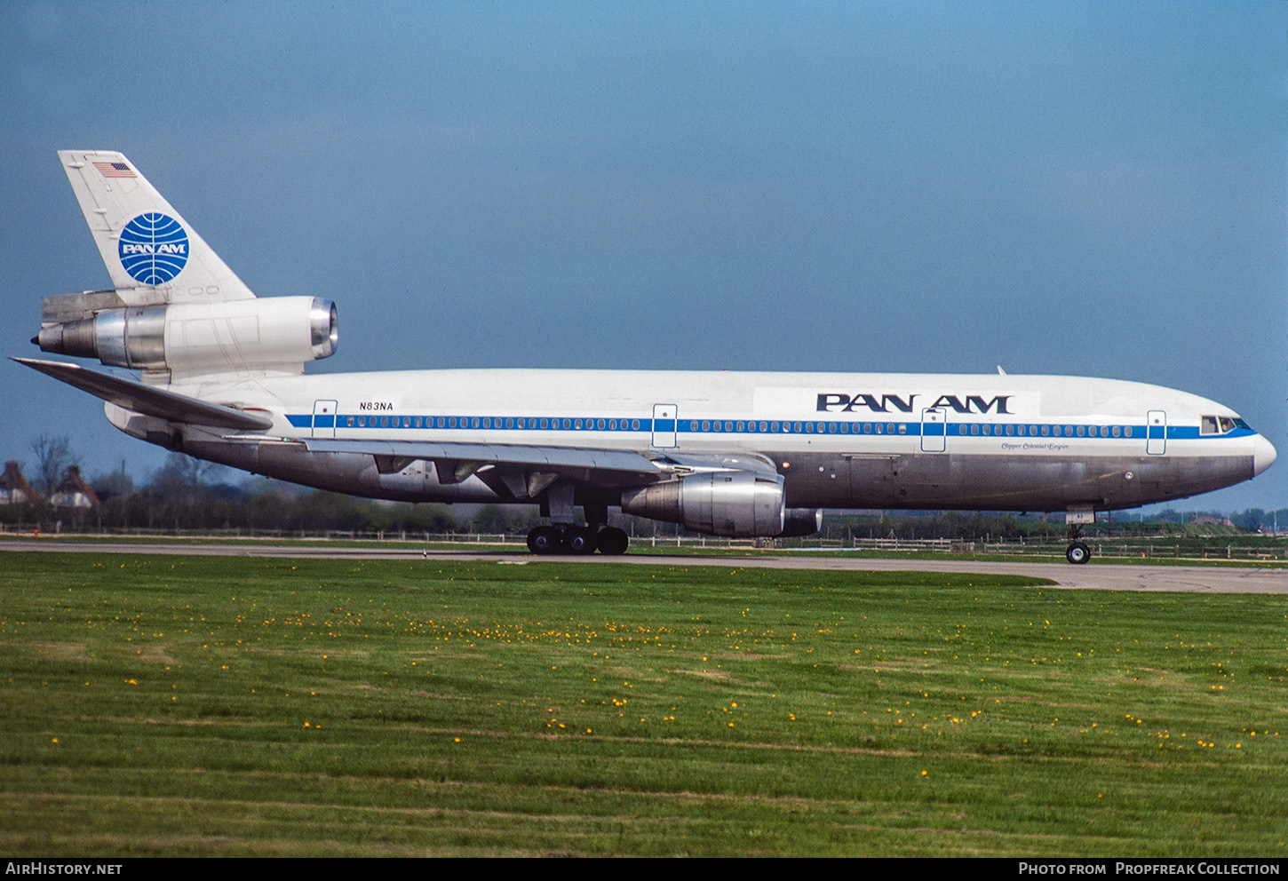 Aircraft Photo of N83NA | McDonnell Douglas DC-10-30 | Pan American World Airways - Pan Am | AirHistory.net #674945