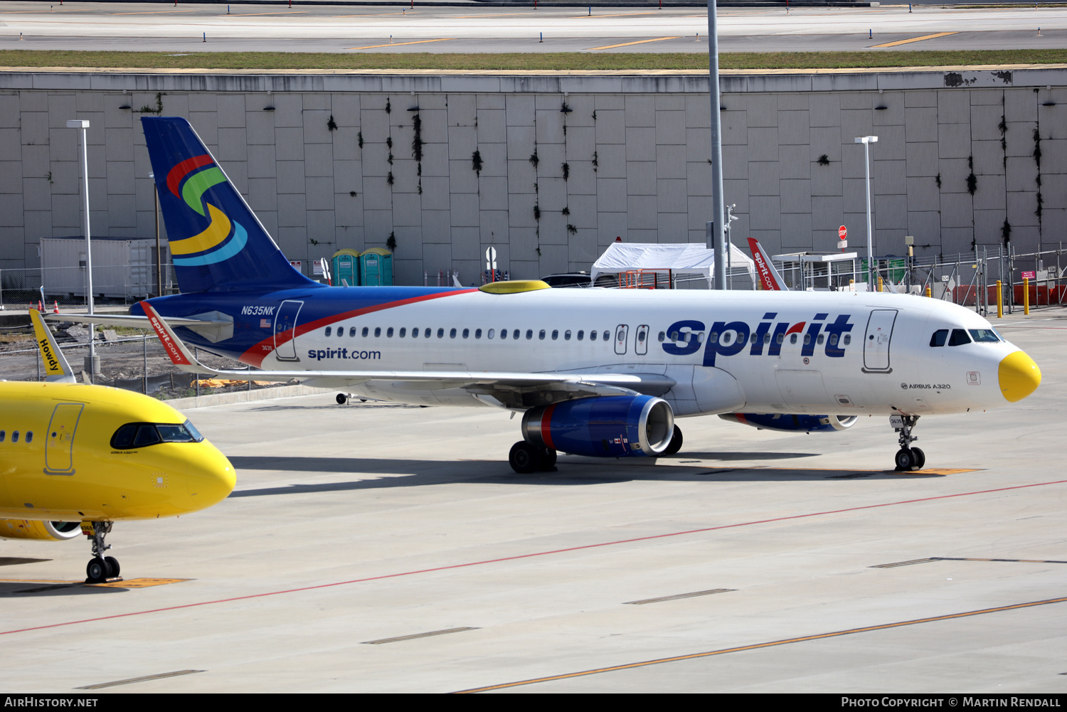 Aircraft Photo of N635NK | Airbus A320-232 | Spirit Airlines | AirHistory.net #674950