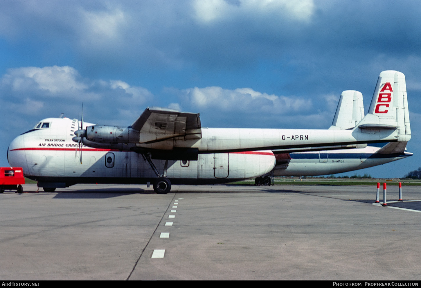 Aircraft Photo of G-APRN | Armstrong Whitworth AW-650 Argosy 102 | Air Bridge Carriers - ABC | AirHistory.net #674953