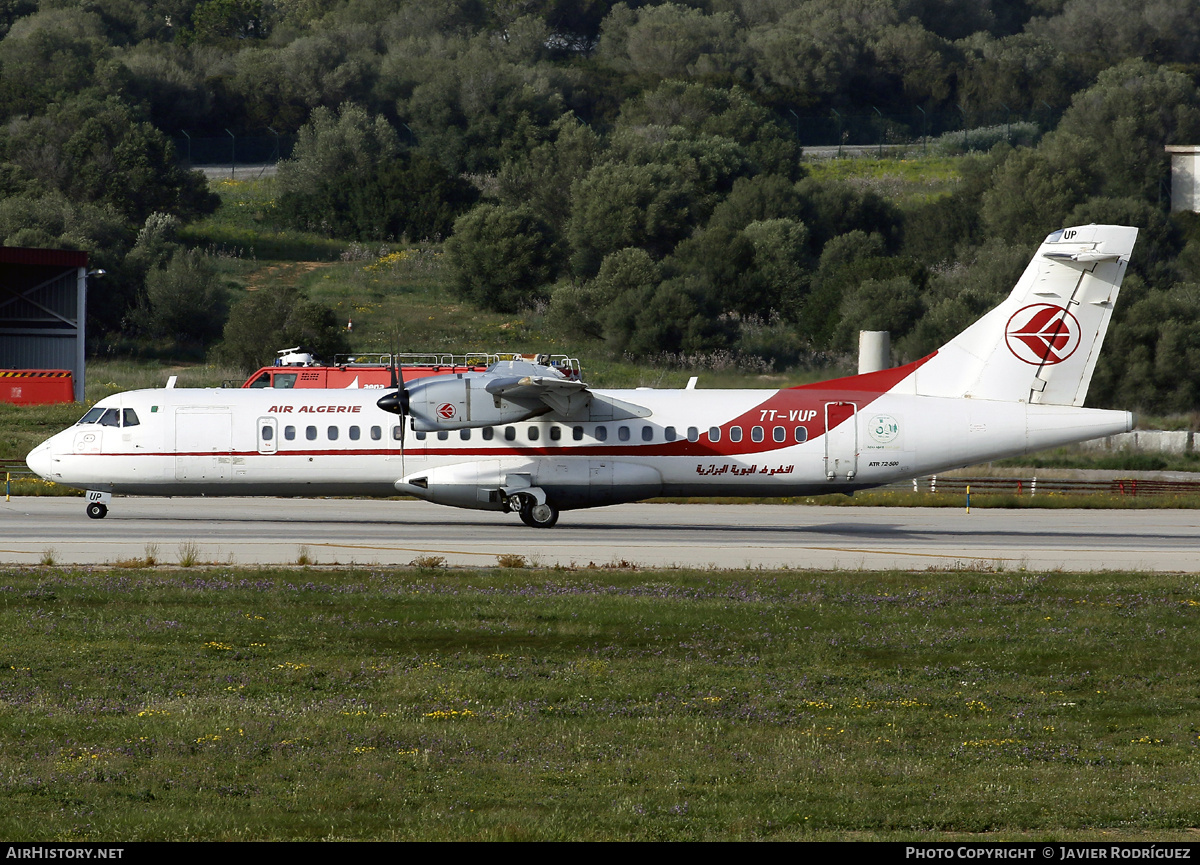 Aircraft Photo of 7T-VUP | ATR ATR-72-500 (ATR-72-212A) | Air Algérie | AirHistory.net #674969
