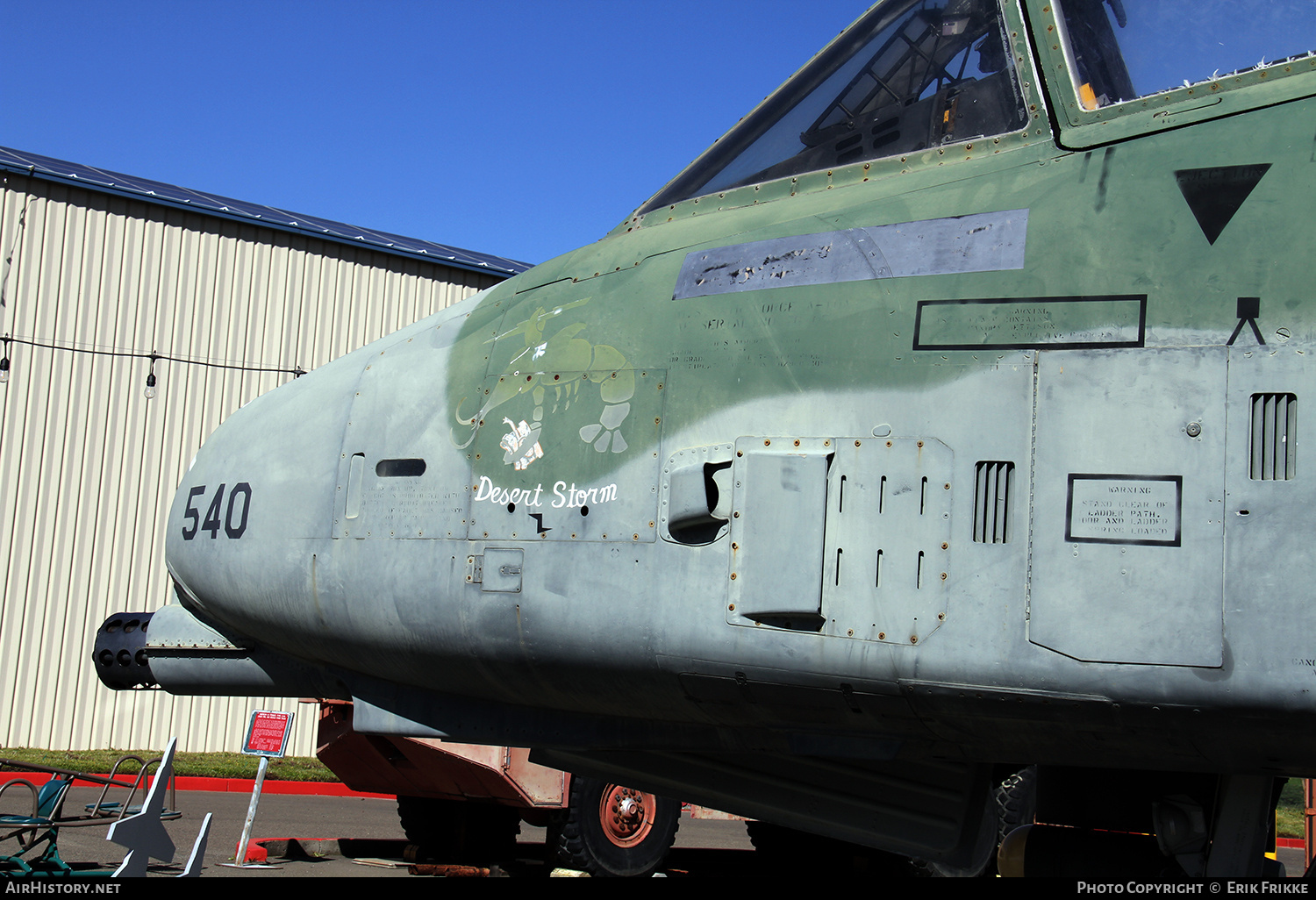 Aircraft Photo of 76-0540 / AF76-540 | Fairchild A-10A Thunderbolt II | USA - Air Force | AirHistory.net #674976