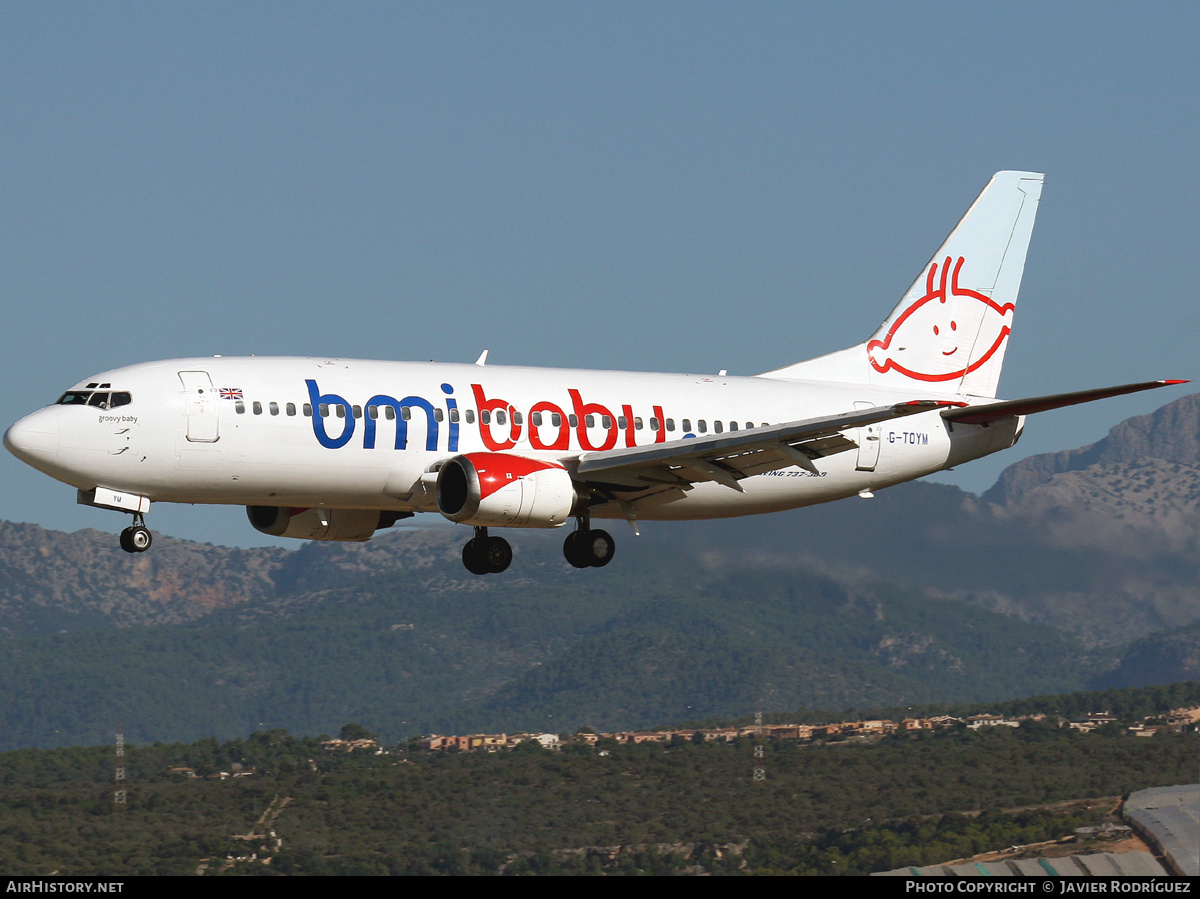 Aircraft Photo of G-TOYM | Boeing 737-36Q | Bmibaby | AirHistory.net #674992