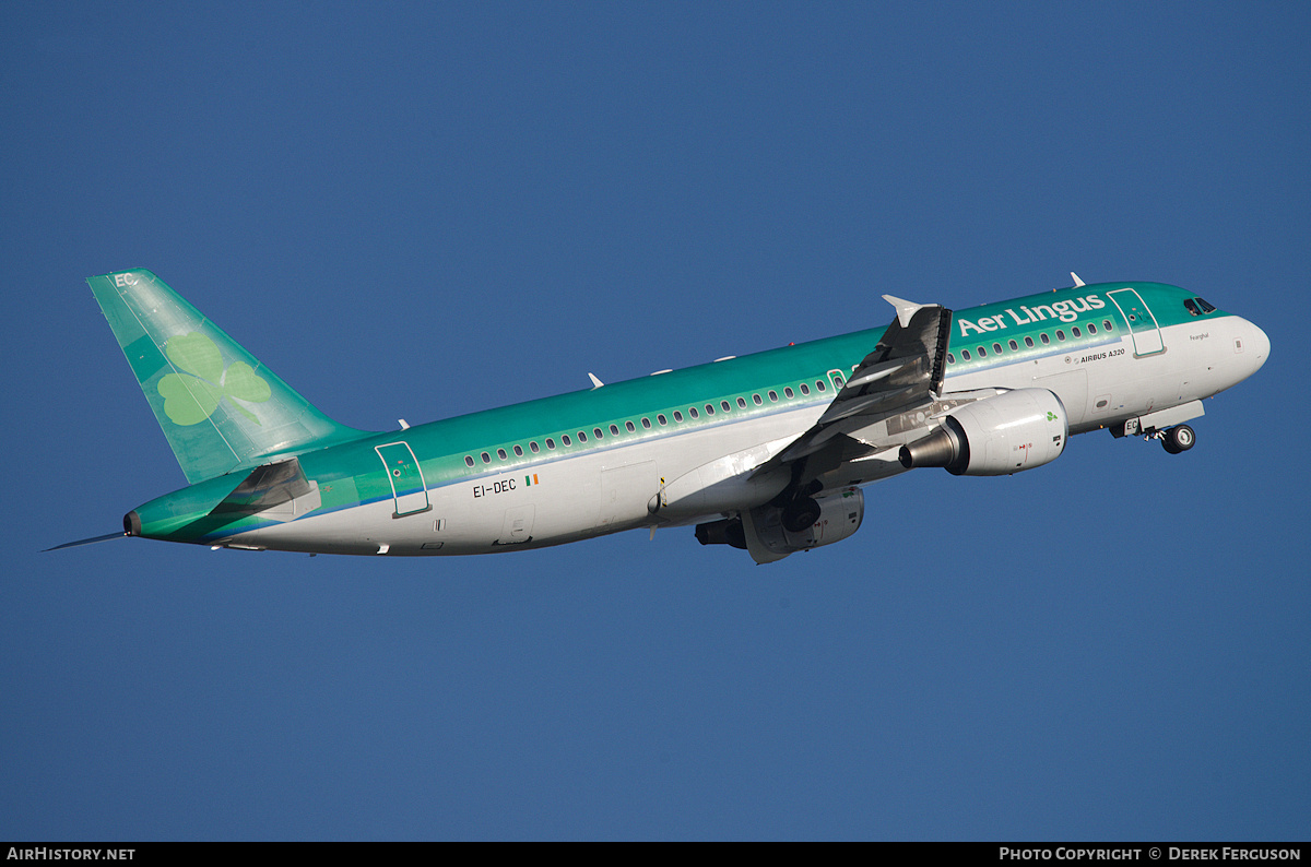 Aircraft Photo of EI-DEC | Airbus A320-214 | Aer Lingus | AirHistory.net #674998