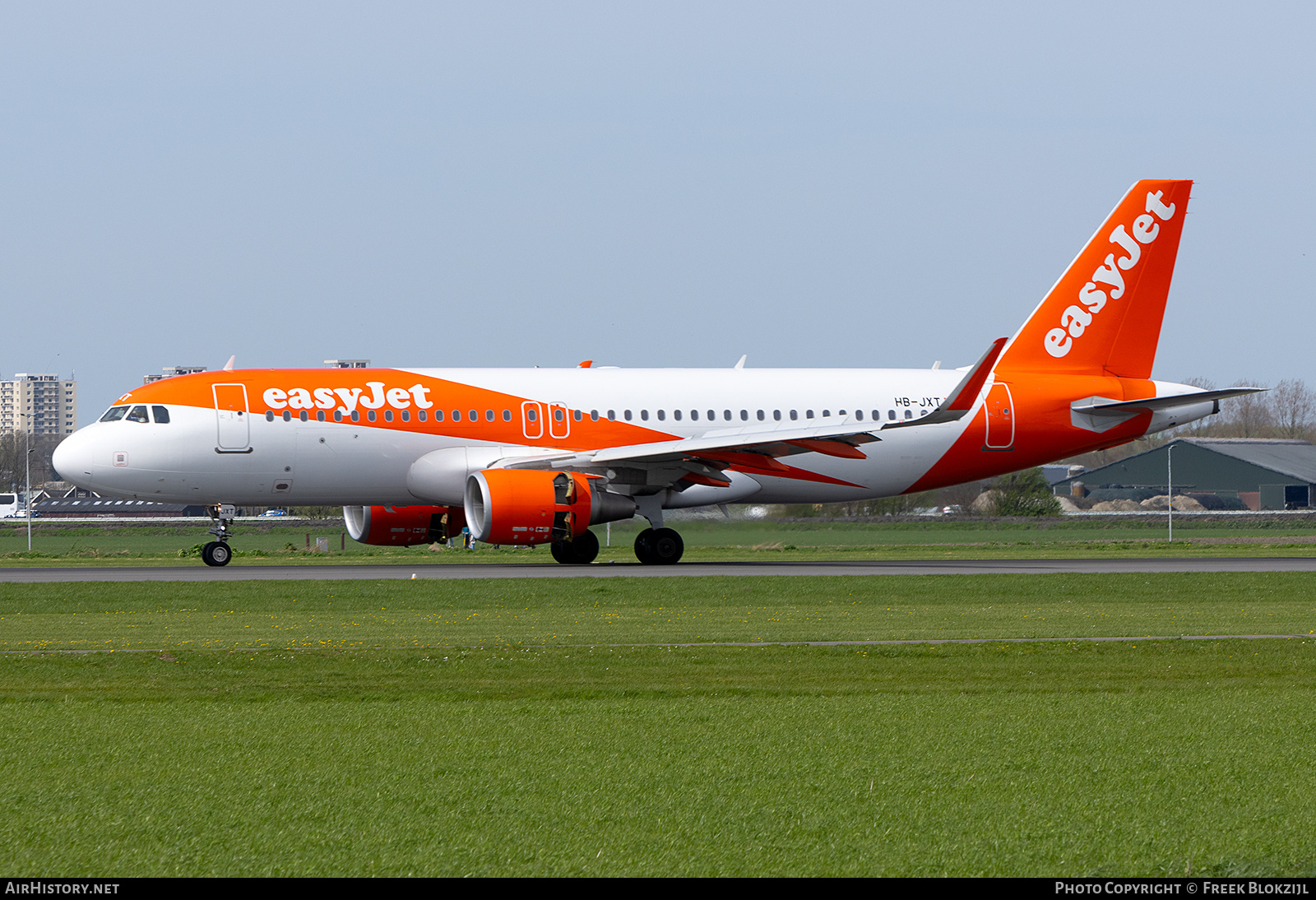 Aircraft Photo of HB-JXT | Airbus A320-214 | EasyJet | AirHistory.net #674999