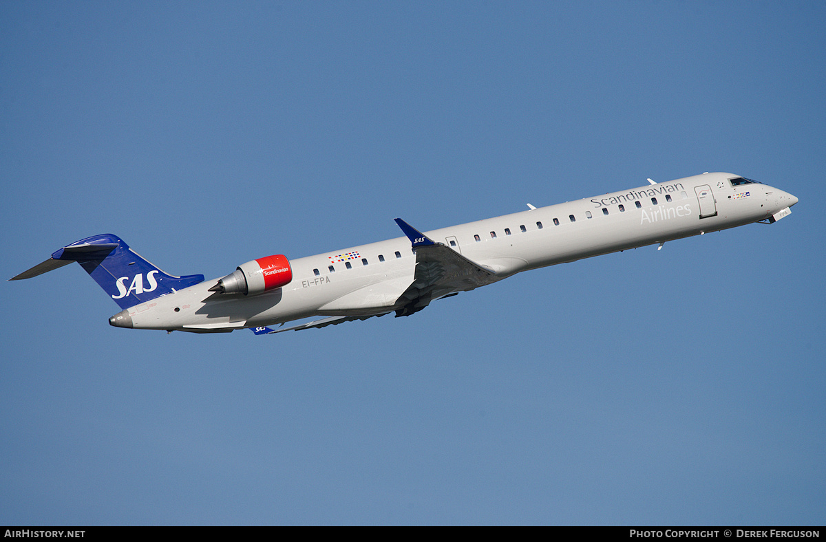 Aircraft Photo of EI-FPA | Bombardier CRJ-900LR (CL-600-2D24) | Scandinavian Airlines - SAS | AirHistory.net #675004