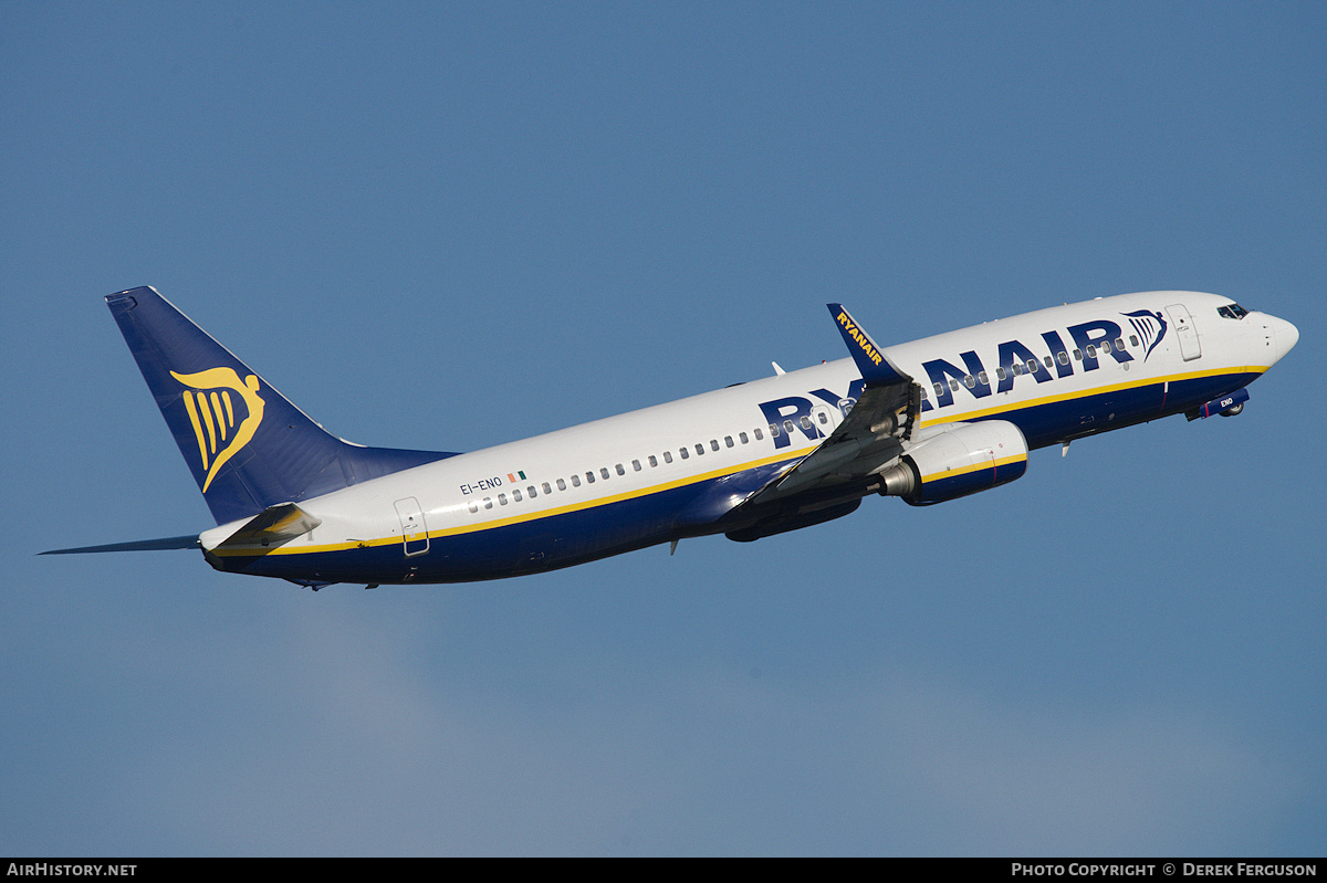 Aircraft Photo of EI-ENO | Boeing 737-8AS | Ryanair | AirHistory.net #675007