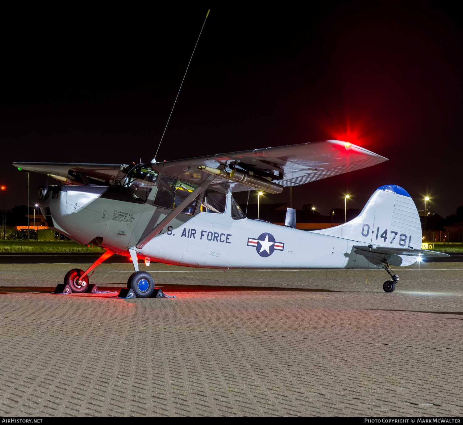 Aircraft Photo of G-VNAM / 0-14781 | Cessna O-1A Bird Dog | USA - Air Force | AirHistory.net #675018