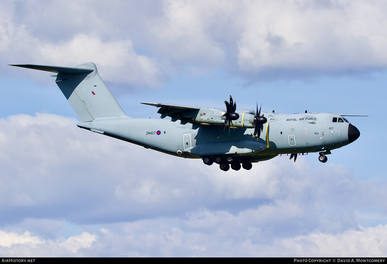 Aircraft Photo of ZM407 | Airbus A400M Atlas C1 | UK - Air Force | AirHistory.net #675019