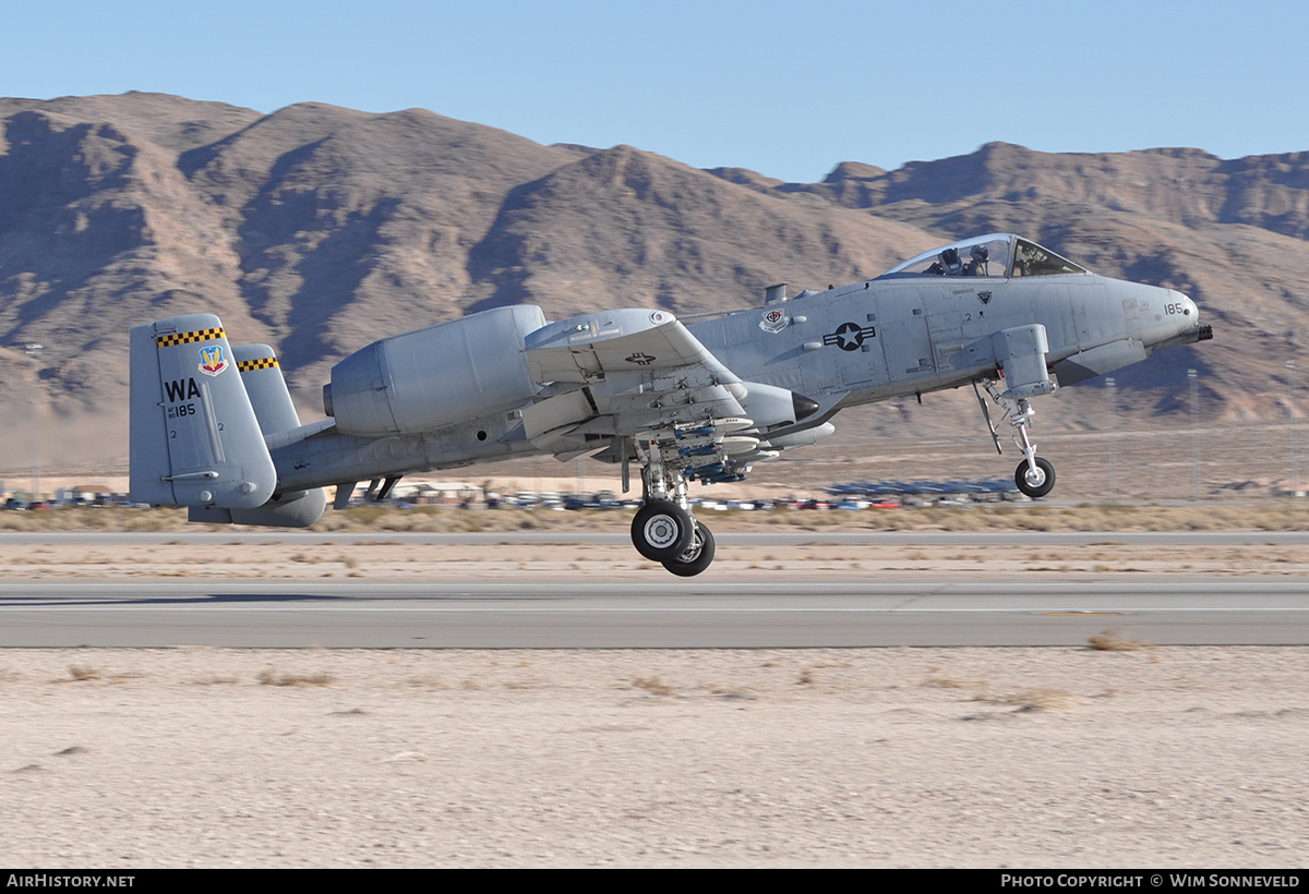 Aircraft Photo of 80-0185 / AF80-185 | Fairchild A-10C Thunderbolt II | USA - Air Force | AirHistory.net #675021