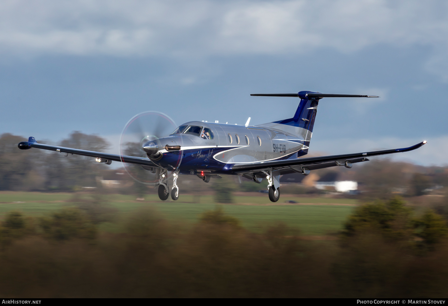 Aircraft Photo of 9H-EHB | Pilatus PC-12/47E | Hans Jet | AirHistory.net #675028