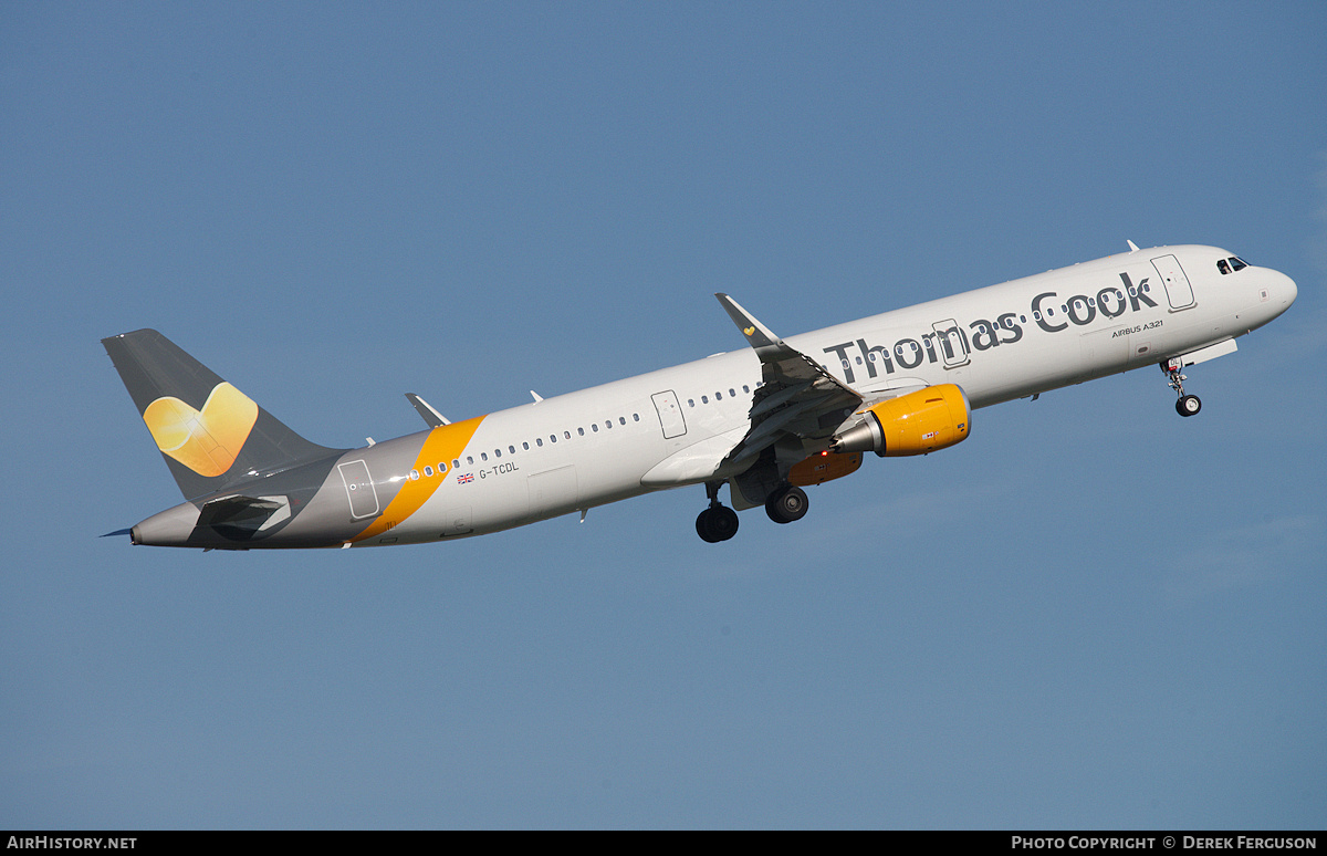 Aircraft Photo of G-TCDL | Airbus A321-211 | Thomas Cook Airlines | AirHistory.net #675033