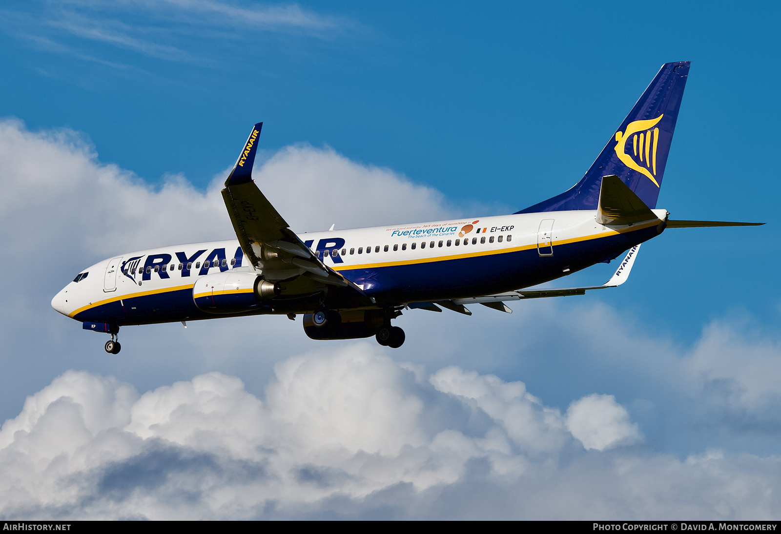 Aircraft Photo of EI-EKP | Boeing 737-8AS | Ryanair | AirHistory.net #675036