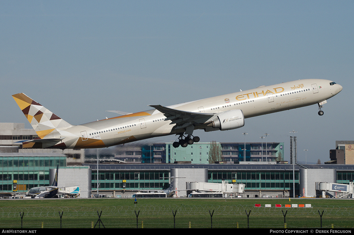 Aircraft Photo of A6-ETE | Boeing 777-3FX/ER | Etihad Airways | AirHistory.net #675042