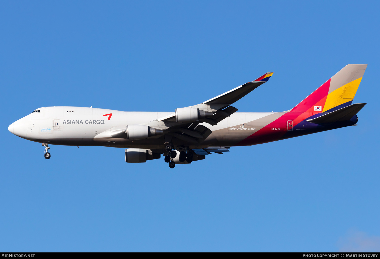 Aircraft Photo of HL7419 | Boeing 747-48EF/SCD | Asiana Airlines Cargo | AirHistory.net #675043