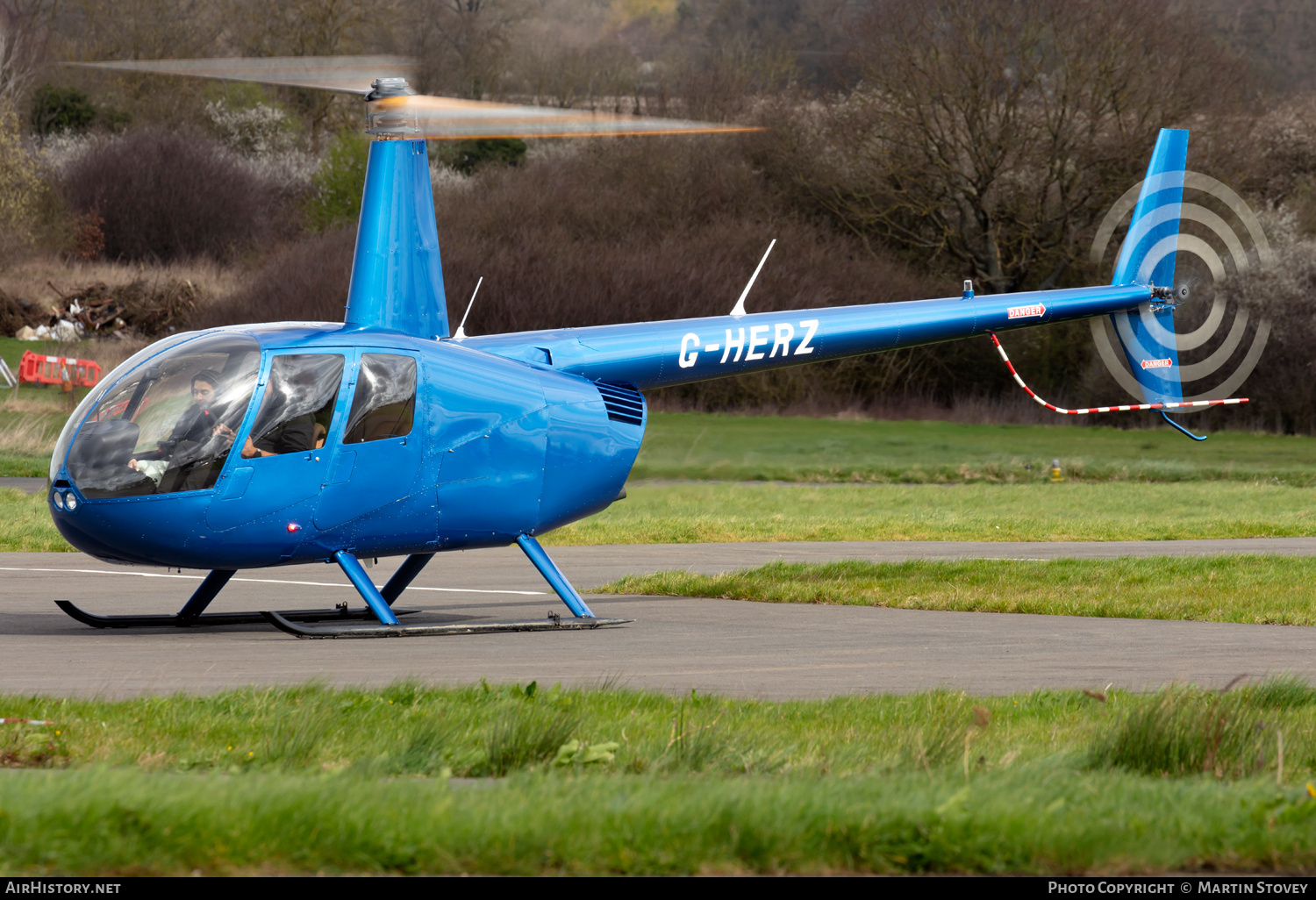 Aircraft Photo of G-HERZ | Robinson R-44 Astro | AirHistory.net #675050