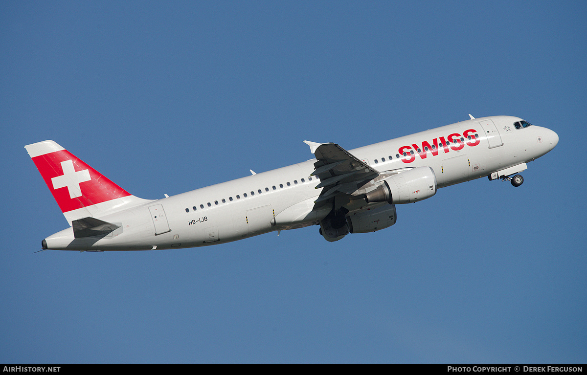 Aircraft Photo of HB-IJB | Airbus A320-214 | Swiss International Air Lines | AirHistory.net #675075