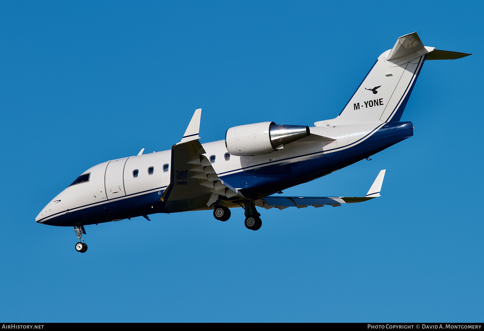 Aircraft Photo of M-YONE | Canadair Challenger 601-3A (CL-600-2B16) | AirHistory.net #675076